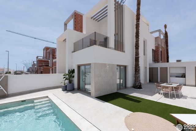 3 soverom Hus til salgs i Las Lomas de Rame - Bahía Bella, Los Alcázares med svømmebasseng - € 469 000 (Ref: 9971053)