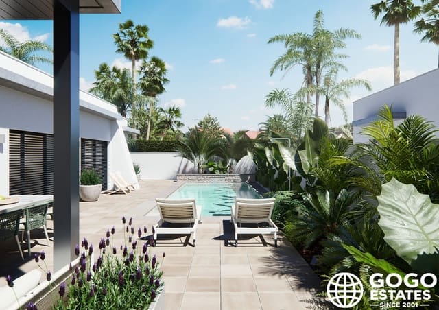 Chalet de 3 habitaciones en Santiago de la Ribera, San Javier en venta con piscina garaje - 1.250.000 € (Ref: 9971056)