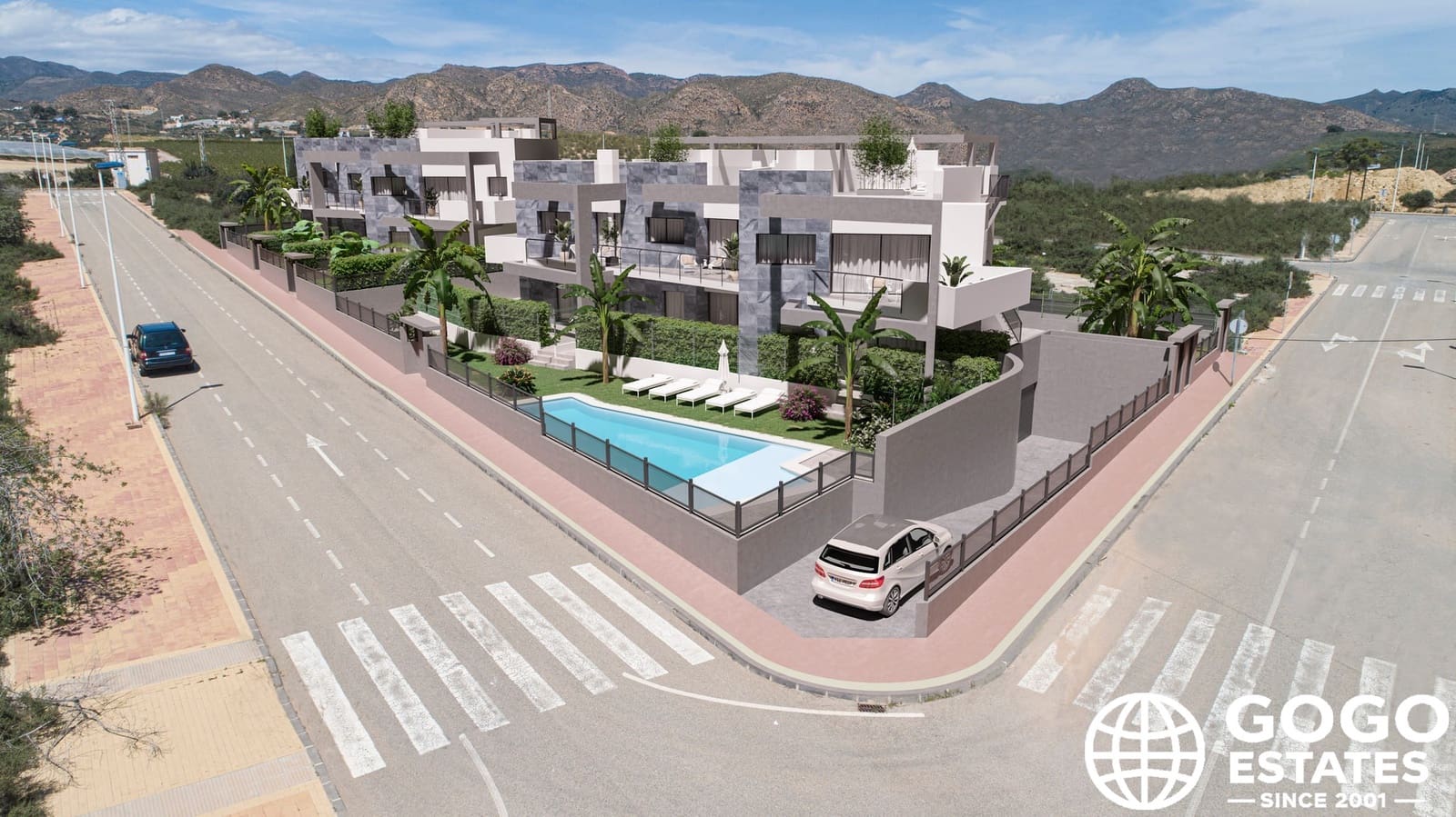 2 soverom Bungalow til salgs i Mazarron med svømmebasseng garasje - € 315 000 (Ref: 9971059)