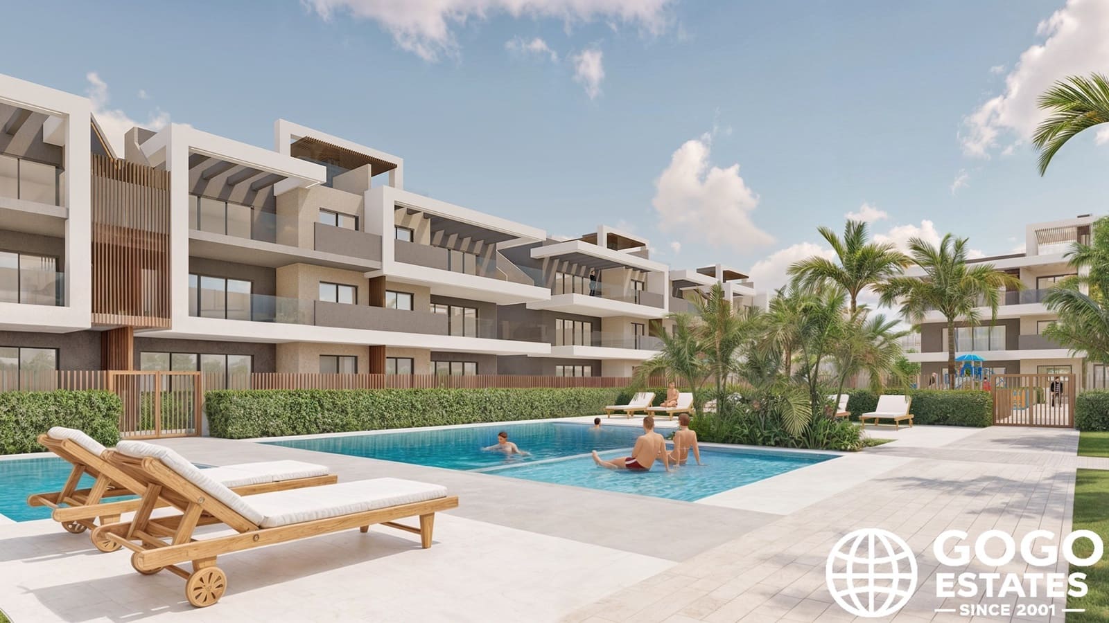 3 sypialnia Apartament na sprzedaż w Pilar de la Horadada z basenem - 409 900 € (Ref: 9971086)