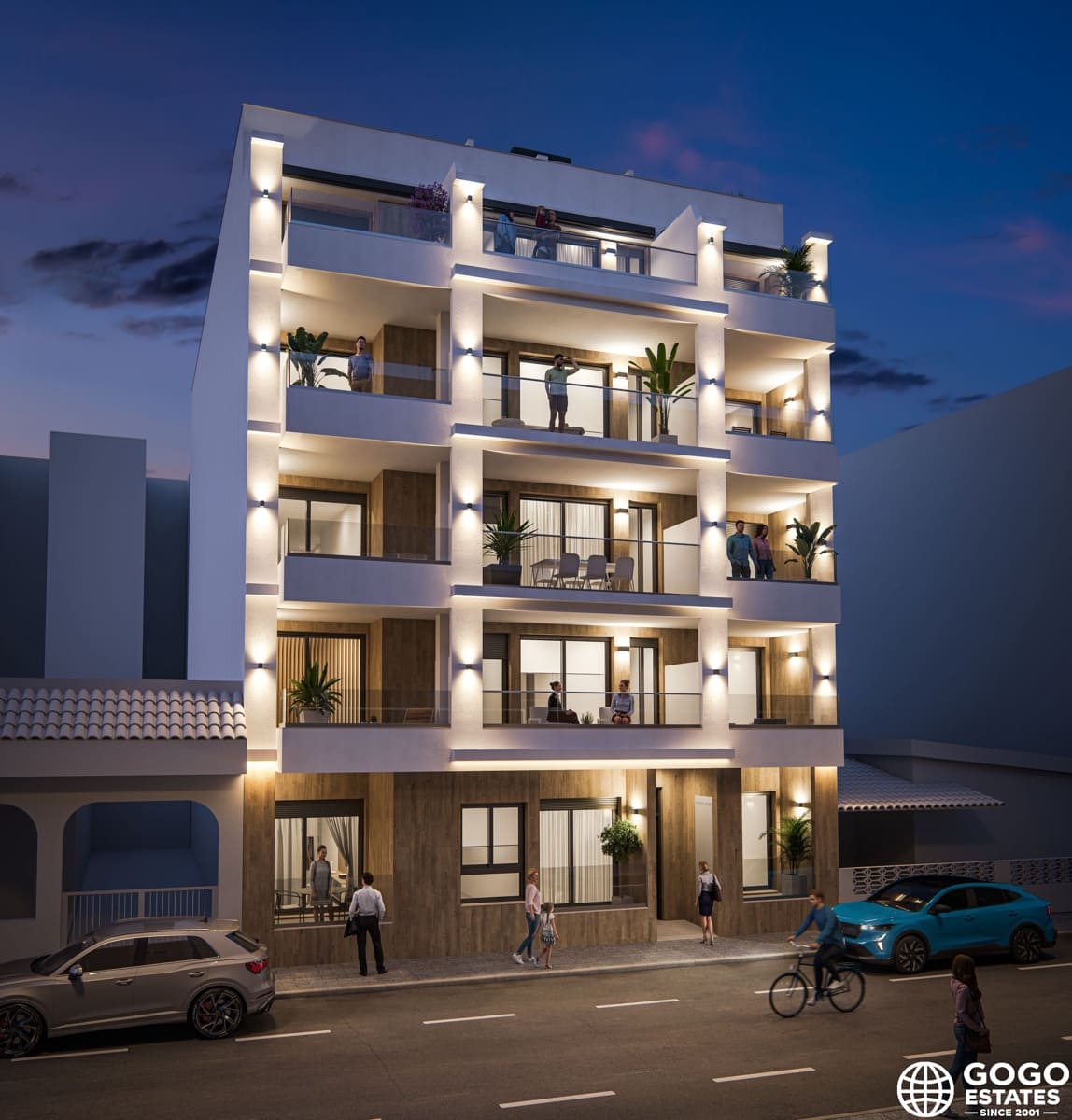 2 makuuhuone Huoneisto myytävänä paikassa Torrevieja mukana uima-altaan - 250 000 € (Ref: 9971109)