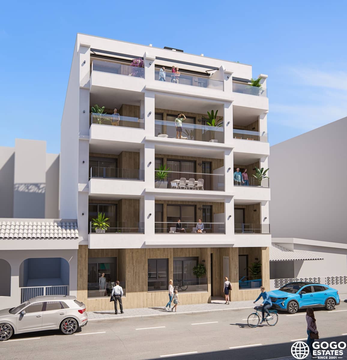 2 makuuhuone Huoneisto myytävänä paikassa Torrevieja mukana uima-altaan - 250 000 € (Ref: 9971109)