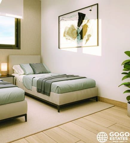 2 soverom Penthouse til salgs i El Chaparral - La Siesta - La Torreta, Torrevieja med svømmebasseng - € 345 000 (Ref: 9971124)