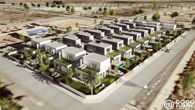 3 soveværelse Villa til salg i Las Lomas de Rame - Bahía Bella, Los Alcázares med garage - € 445.000 (Ref: 9971136)