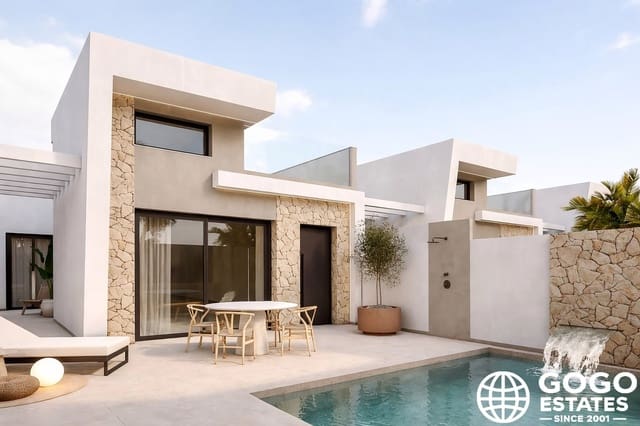 3 soveværelse Rækkehus til salg i Las Lomas de Rame - Bahía Bella, Los Alcázares med swimmingpool garage - € 453.000 (Ref: 9971138)