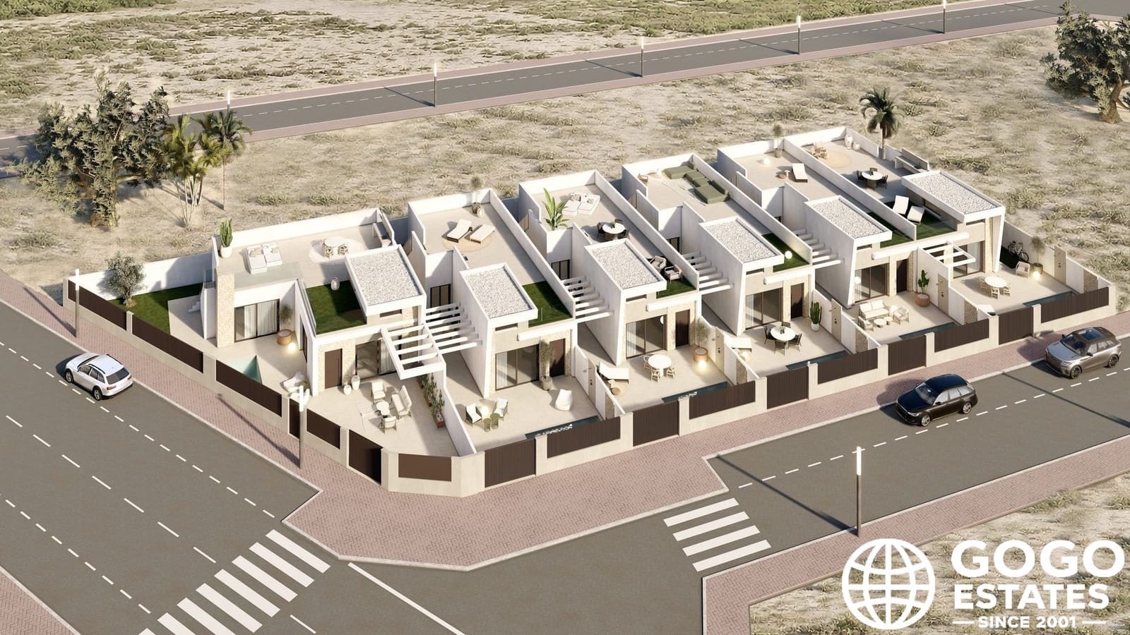 3 bedroom Terraced Villa for sale in Los Alcazares with pool garage - € 453,000 (Ref: 9971138)