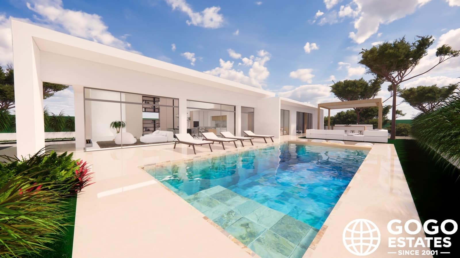 Chalet de 3 habitaciones en Pilar de la Horadada en venta con piscina - 845.000 € (Ref: 9971139)