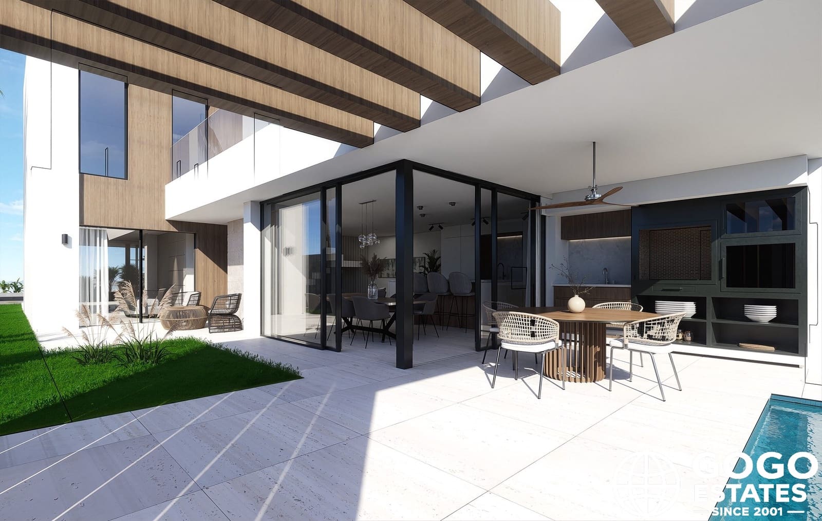3 slaapkamer Rijtjeshuis te koop in Torre-Pacheco met zwembad - € 890.000 (Ref: 9971140)