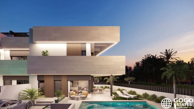 3 sypialnia Willa na sprzedaż w Pilar de la Horadada ciudad, Pilar de la Horadada z basenem - 659 000 € (Ref: 9971142)