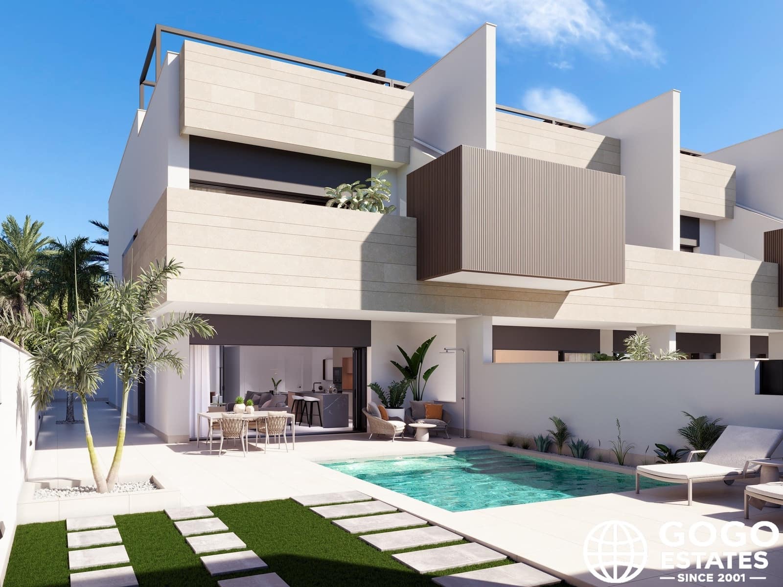 3 sypialnia Willa na sprzedaż w Pilar de la Horadada z basenem - 659 000 € (Ref: 9971142)