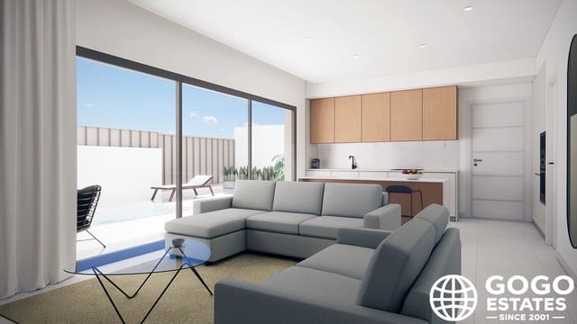 3 soverom Bungalow til salgs i Pilar de la Horadada ciudad, Pilar de la Horadada med svømmebasseng - € 291 500 (Ref: 9971145)
