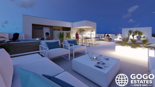 3 soveværelse Penthouse til salg i Las Piscinas Naturales, Torrevieja - € 495.000 (Ref: 9971159)