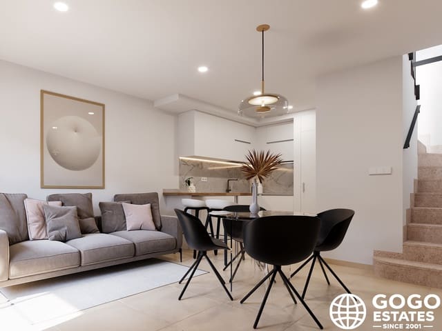 2 slaapkamer Rijtjeshuis te koop in Torre-Pacheco met zwembad garage - € 229.900 (Ref: 9971184)