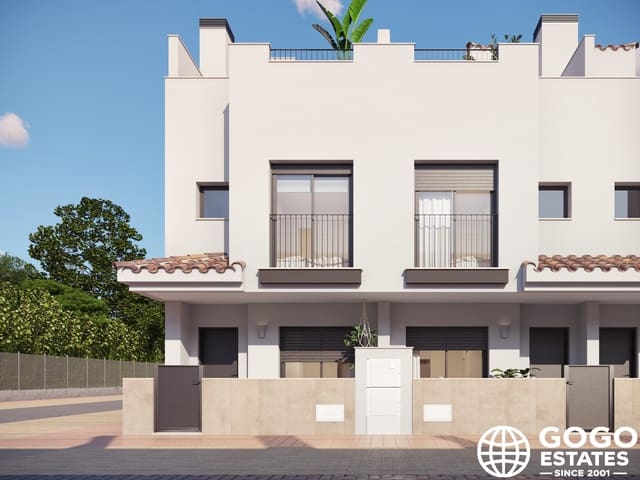 2 slaapkamer Rijtjeshuis te koop in Torre-Pacheco met zwembad garage - € 229.900 (Ref: 9971184)