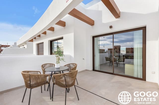 2 soveværelse Penthouse til salg i Las Lomas de Rame - Bahía Bella, Los Alcázares med swimmingpool - € 399.900 (Ref: 9971197)