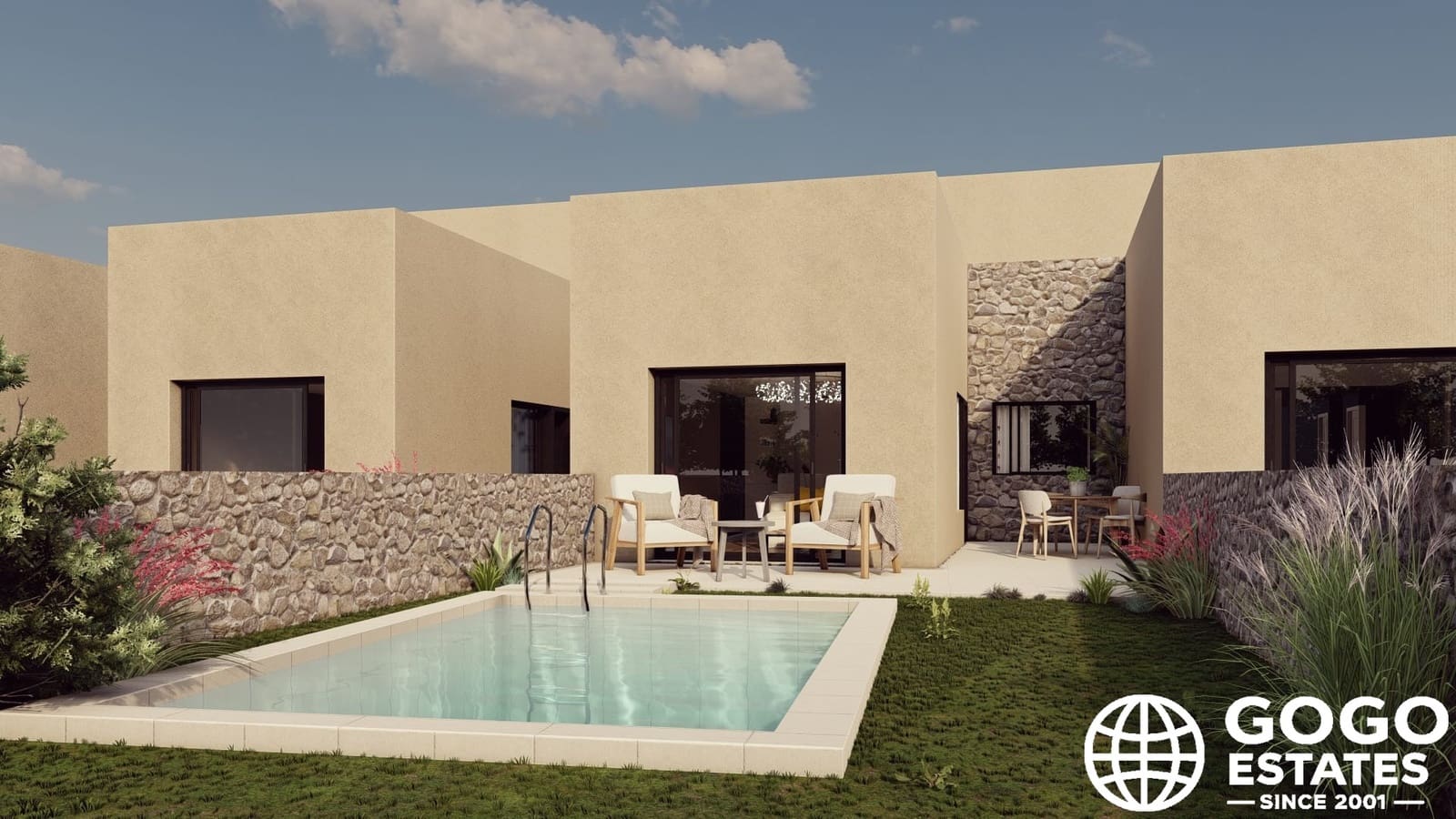 3 bedroom Terraced Villa for sale in Sangonera La Verde with pool - € 300,000 (Ref: 9971207)