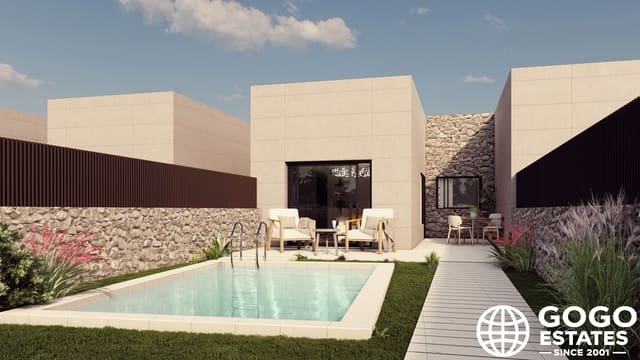 3 soveværelse Rækkehus til salg i Sangonera La Verde, Murcia by med swimmingpool - € 350.000 (Ref: 9971209)