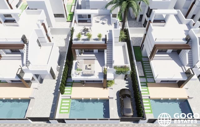 3 soverom Villa til salgs i Centro, Los Alcázares med svømmebasseng garasje - € 587 800 (Ref: 9971211)
