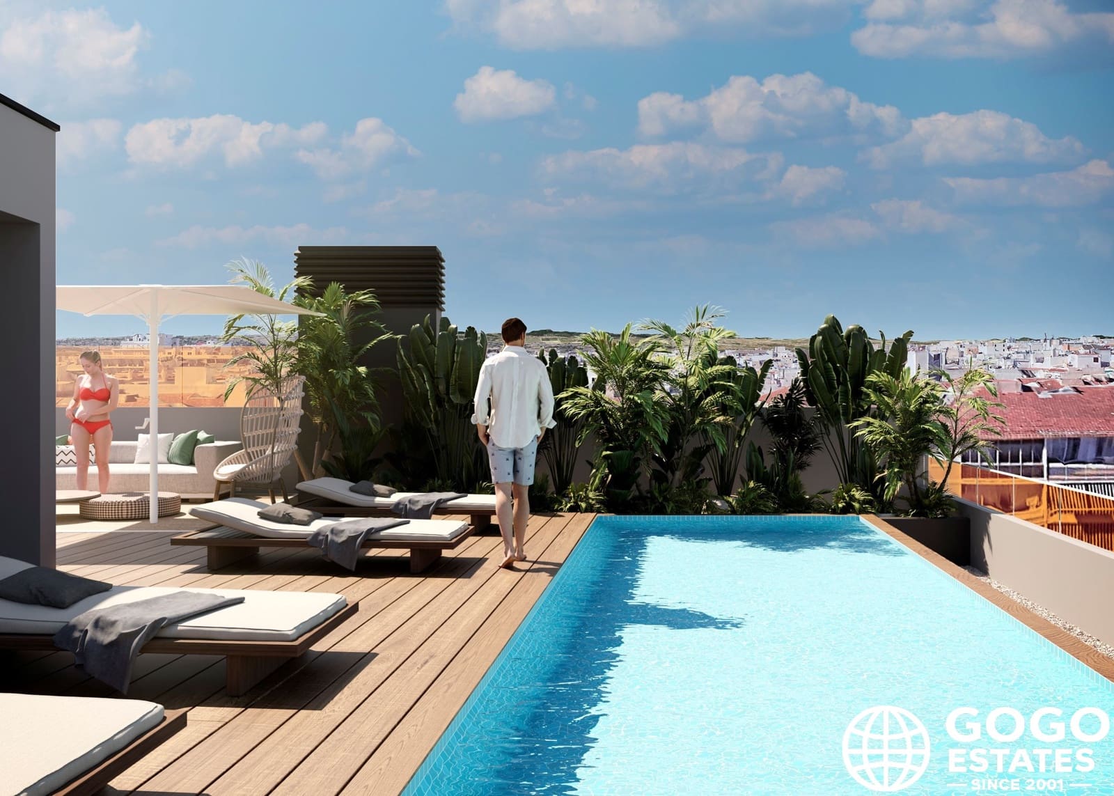 Ático de 2 habitaciones en Torrevieja en venta con piscina - 359.000 € (Ref: 9971216)
