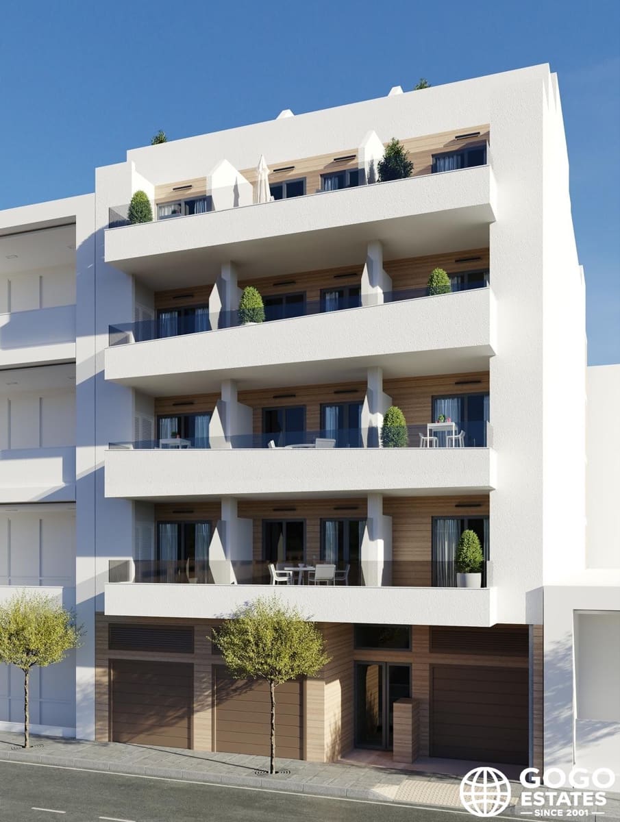 3 soverom Penthouse til salgs i Torrevieja med svømmebasseng garasje - € 359 000 (Ref: 9971223)
