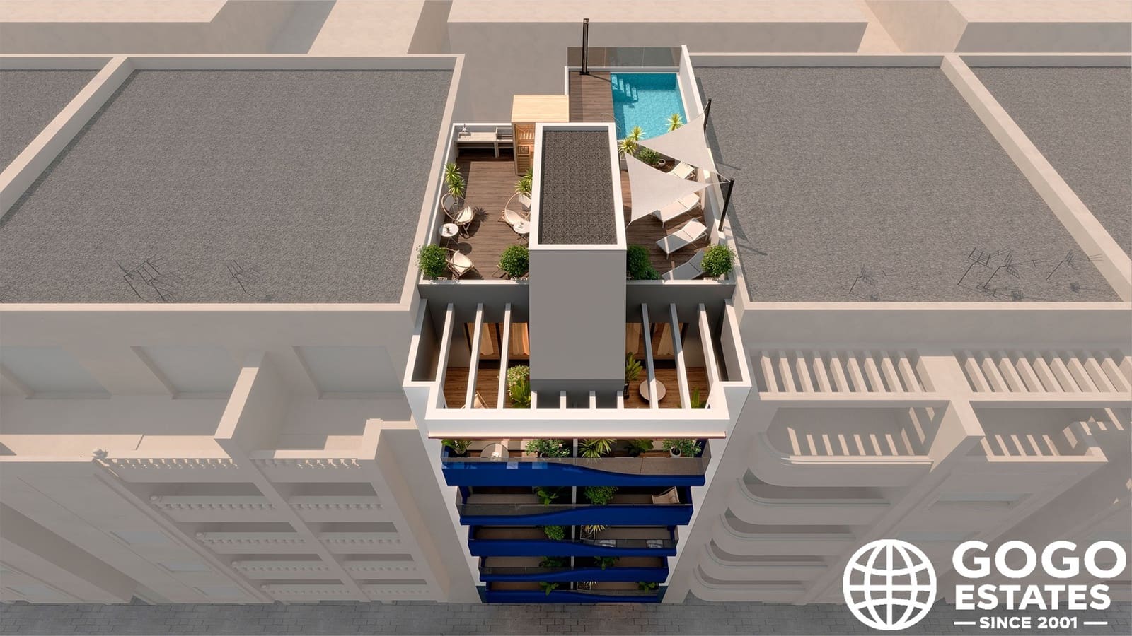 1 slaapkamer Penthouse te koop in Torrevieja met zwembad - € 275.000 (Ref: 9971231)