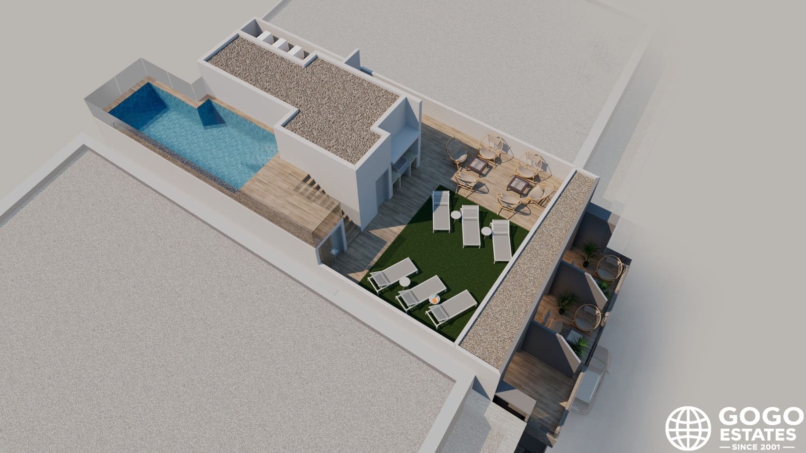 2 soveværelse Penthouse til salg i Torrevieja med swimmingpool - € 290.000 (Ref: 9971242)