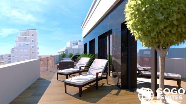2 soverom Penthouse til salgs i Parque de las Naciones, Torrevieja med svømmebasseng - € 349 000 (Ref: 9971243)