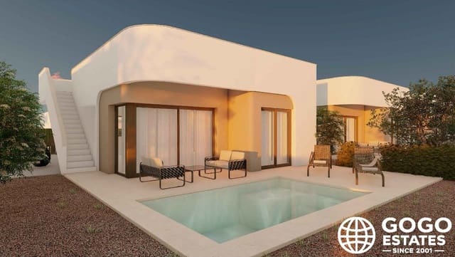 2 Zimmer Villa zu verkaufen in Hacienda del Alamo, Fuente Alamo de Murcia mit Pool - 310.000 € (Ref: 9971254)