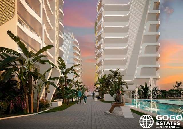 2 soverom Leilighet til salgs i La Manga del Mar Menor med svømmebasseng garasje - € 549 000 (Ref: 9971262)