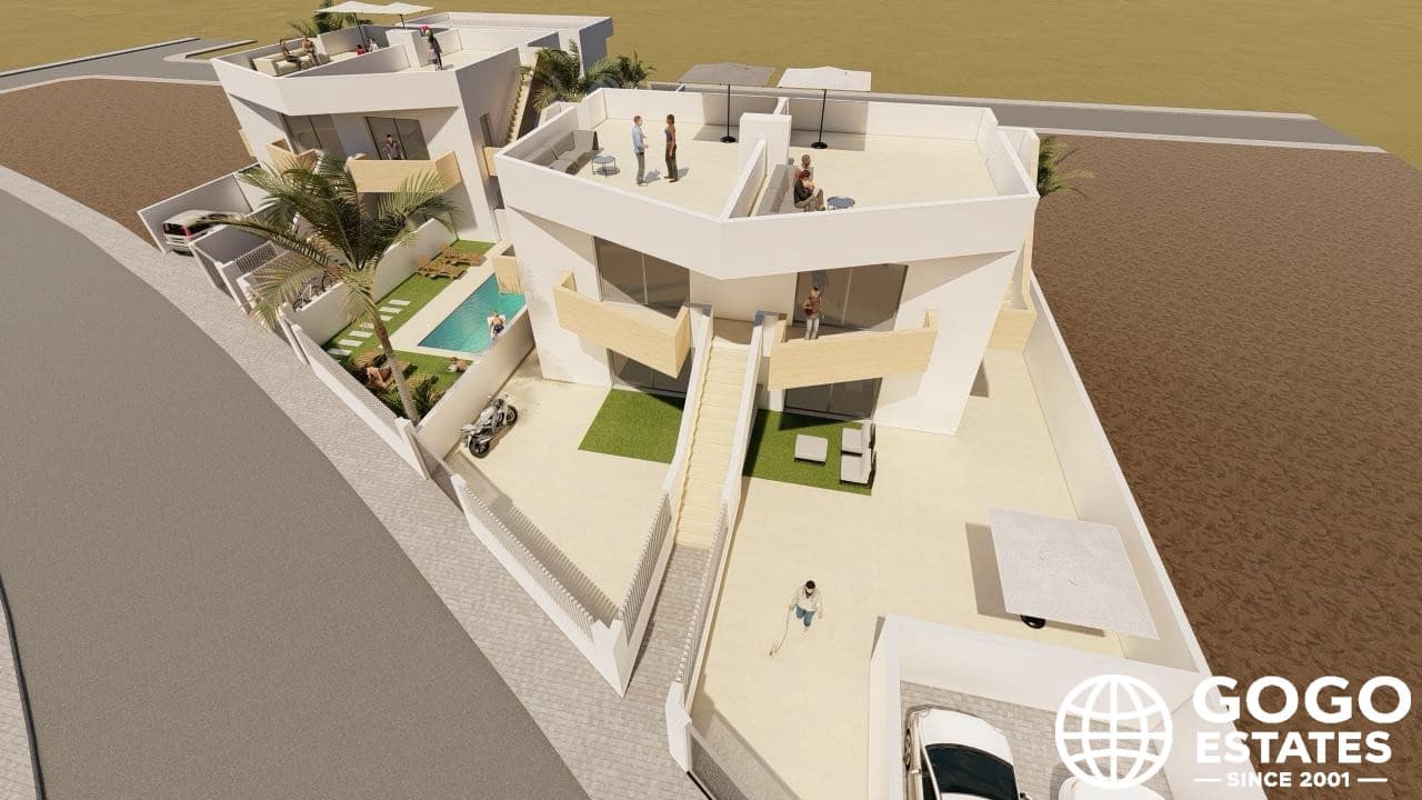 2 soveværelse Rækkehus til salg i Mazarron med swimmingpool - € 249.900 (Ref: 9971268)