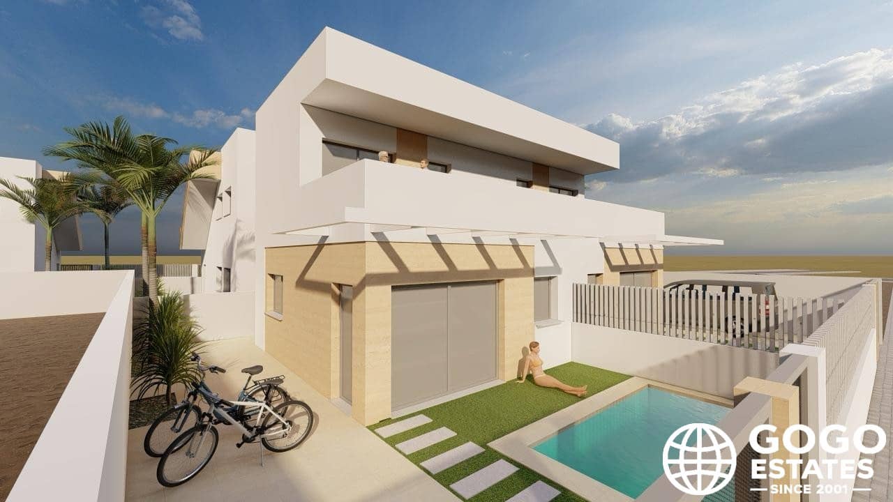 2 soveværelse Rækkehus til salg i Mazarron med swimmingpool - € 249.900 (Ref: 9971268)