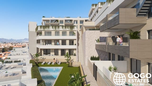 Ático de 2 habitaciones en El Hornillo, Aguilas en venta con piscina garaje - 297.000 € (Ref: 9971275)