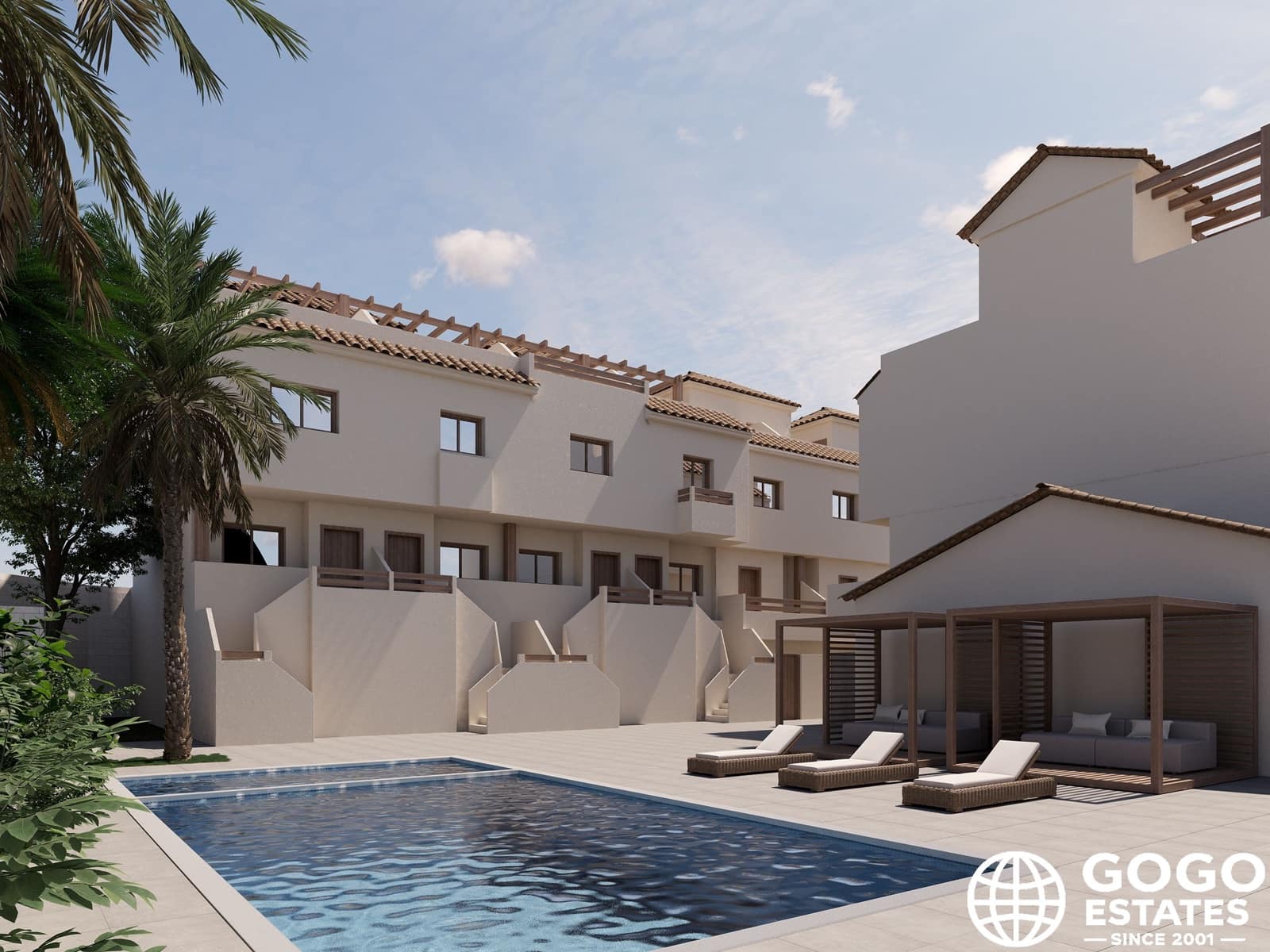 2 sypialnia Dom szeregowy na sprzedaż w Portman z basenem - 208 000 € (Ref: 9971307)
