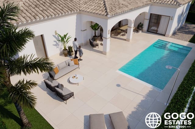 Chalet de 3 habitaciones en Los Cuarteros, San Pedro del Pinatar en venta con piscina - 809.950 € (Ref: 9971312)