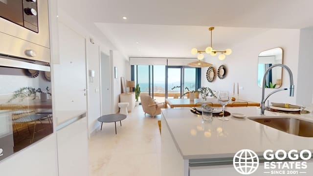 2 soveværelse Penthouse til salg i Los Collados - Los Geraneos, Aguilas med swimmingpool garage - € 457.000 (Ref: 9971322)