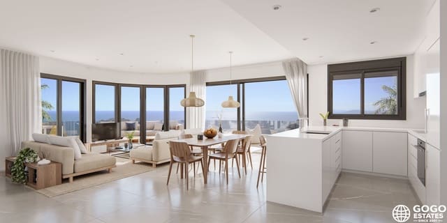 2 soveværelse Penthouse til salg i Los Collados - Los Geraneos, Aguilas med swimmingpool garage - € 457.000 (Ref: 9971322)