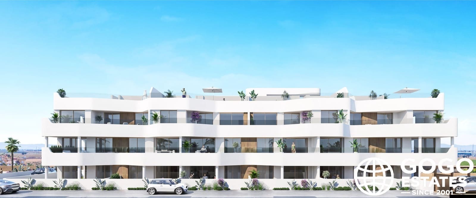 2 Zimmer Apartment zu verkaufen in Los Alcazares mit Pool Garage - 265.000 € (Ref: 9971334)