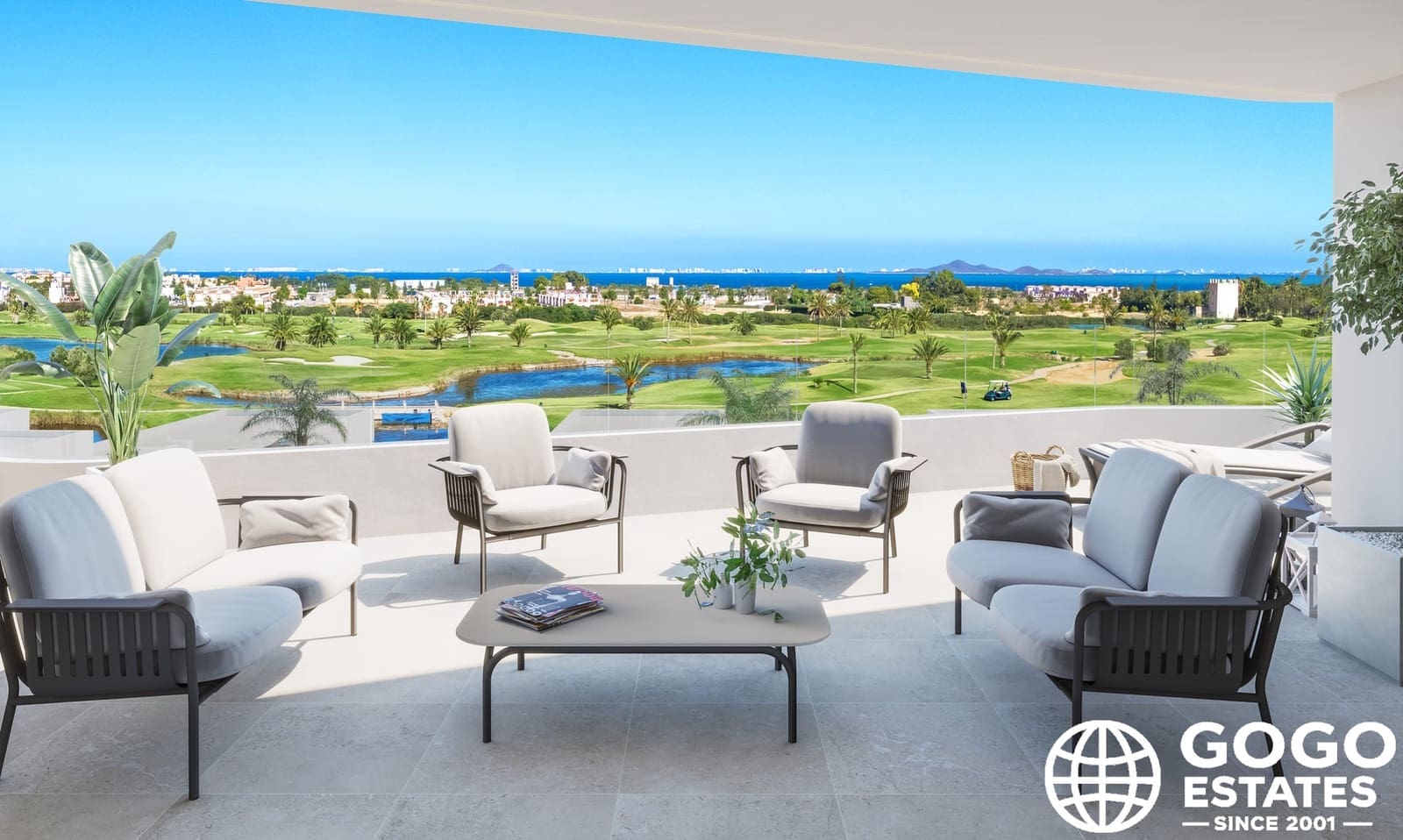 2 Zimmer Apartment zu verkaufen in Los Alcazares mit Pool Garage - 265.000 € (Ref: 9971334)
