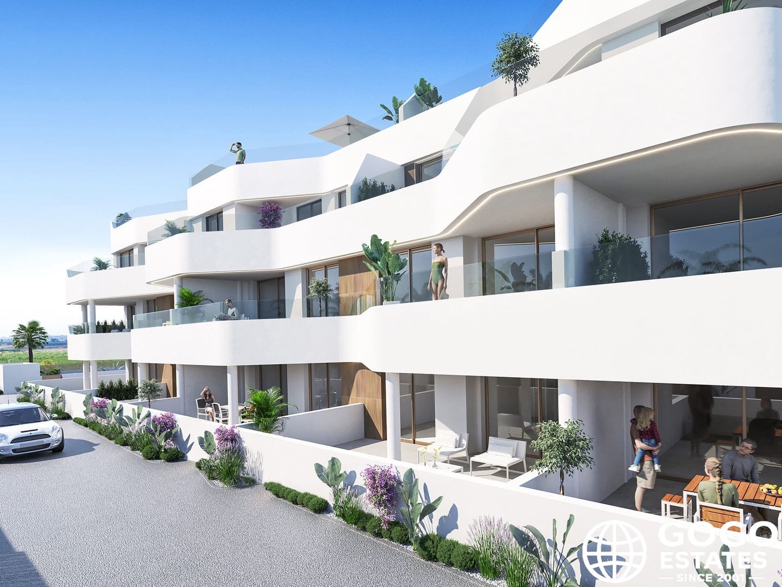 2 Zimmer Apartment zu verkaufen in Los Alcazares mit Pool Garage - 265.000 € (Ref: 9971334)