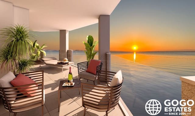 2 soverom Leilighet til salgs i La Manga del Mar Menor med svømmebasseng garasje - € 263 000 (Ref: 9971357)