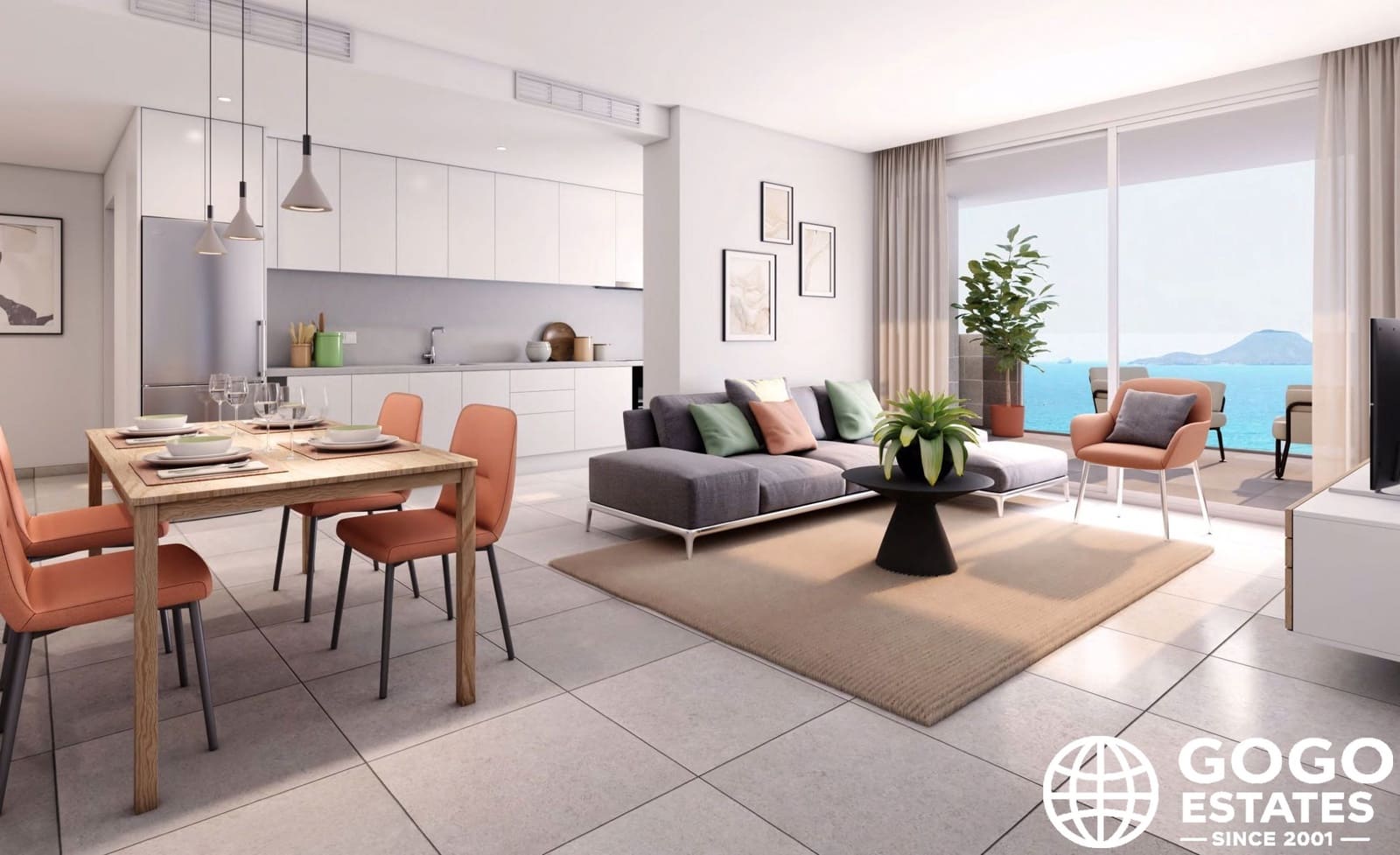 2 slaapkamer Appartement te koop in La Manga del Mar Menor met zwembad garage - € 265.000 (Ref: 9971363)