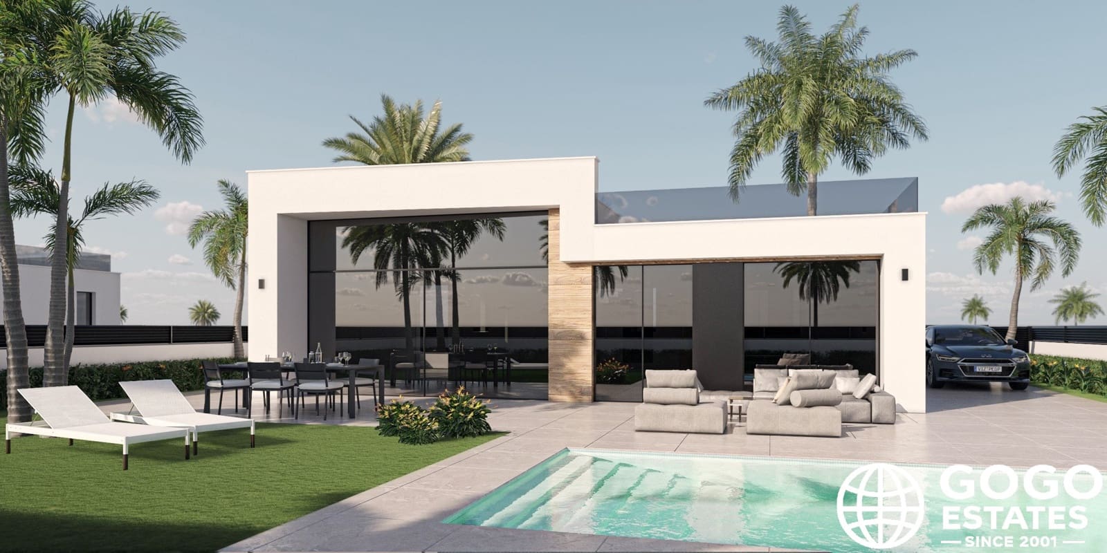 3 bedroom Villa for sale in Alhama de Murcia - € 379,000 (Ref: 9971372)