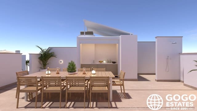 2 soverom Bungalow til salgs i Torre de la Horadada, Pilar de la Horadada med svømmebasseng - € 395 000 (Ref: 9971375)