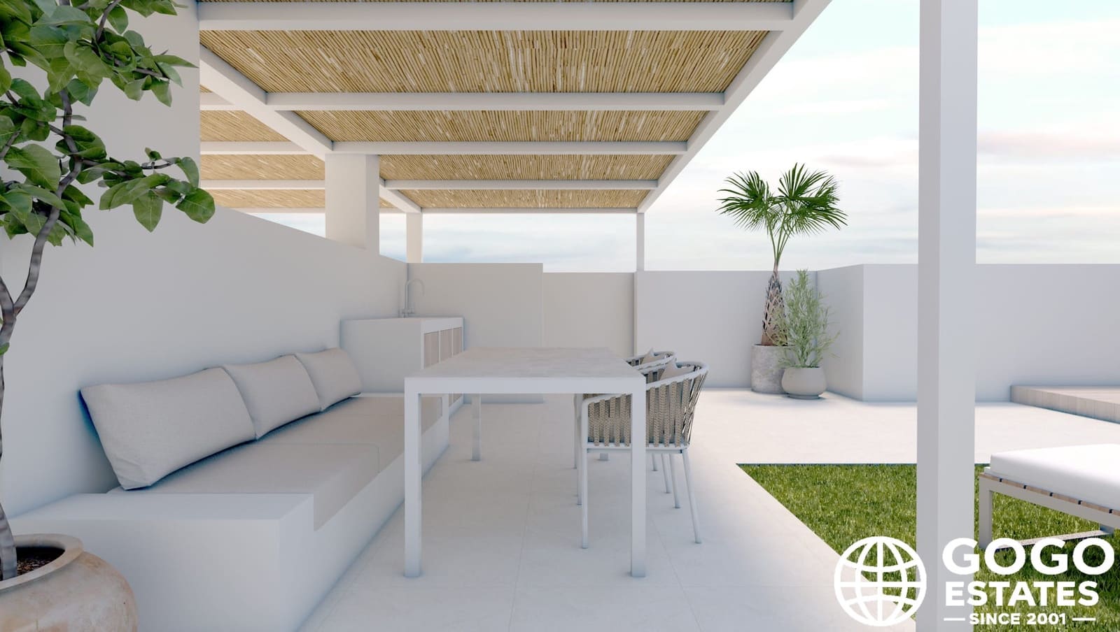 2 sovrum Bungalow till salu i Pilar de la Horadada med pool - 395 000 € (Ref: 9971375)