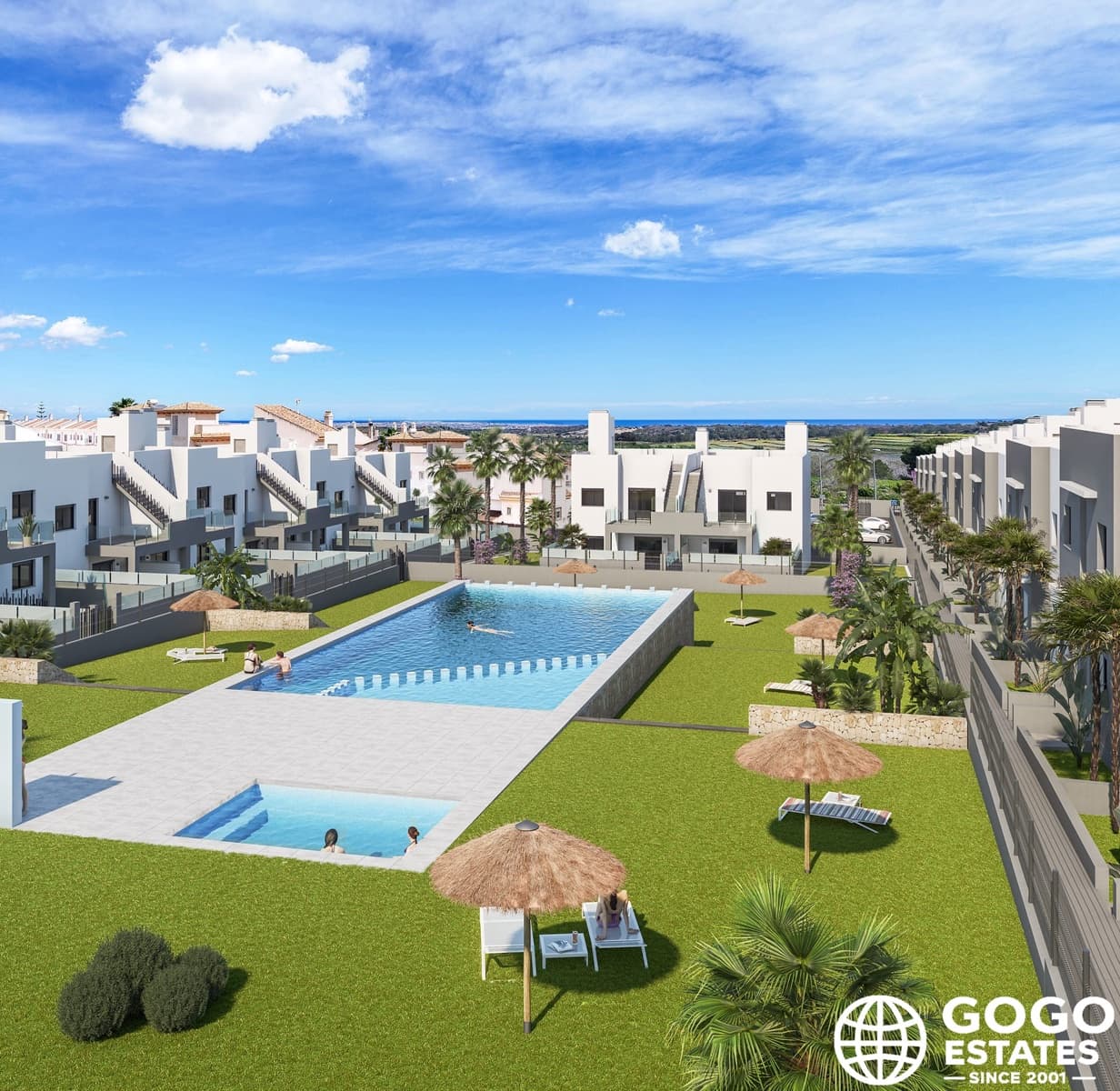 2 camera da letto Bungalow in vendita in San Miguel de Salinas con piscina - 273.800 € (Rif: 9971406)