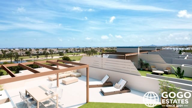 3 Zimmer Bungalow zu verkaufen in Roda, San Javier mit Pool Garage - 359.000 € (Ref: 9984470)