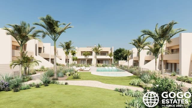 3 Zimmer Bungalow zu verkaufen in Roda, San Javier mit Pool Garage - 359.000 € (Ref: 9984470)