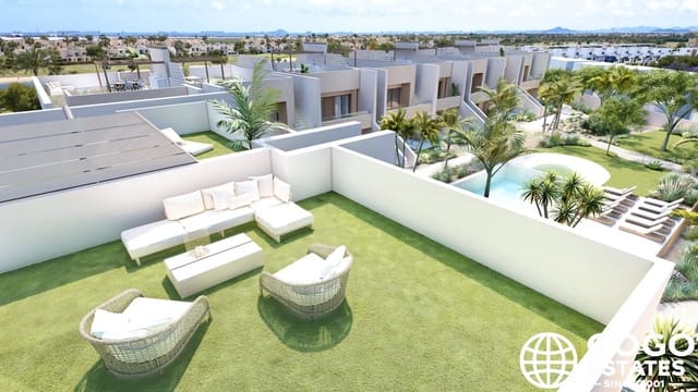 3 Zimmer Bungalow zu verkaufen in Roda, San Javier mit Pool Garage - 359.000 € (Ref: 9984470)