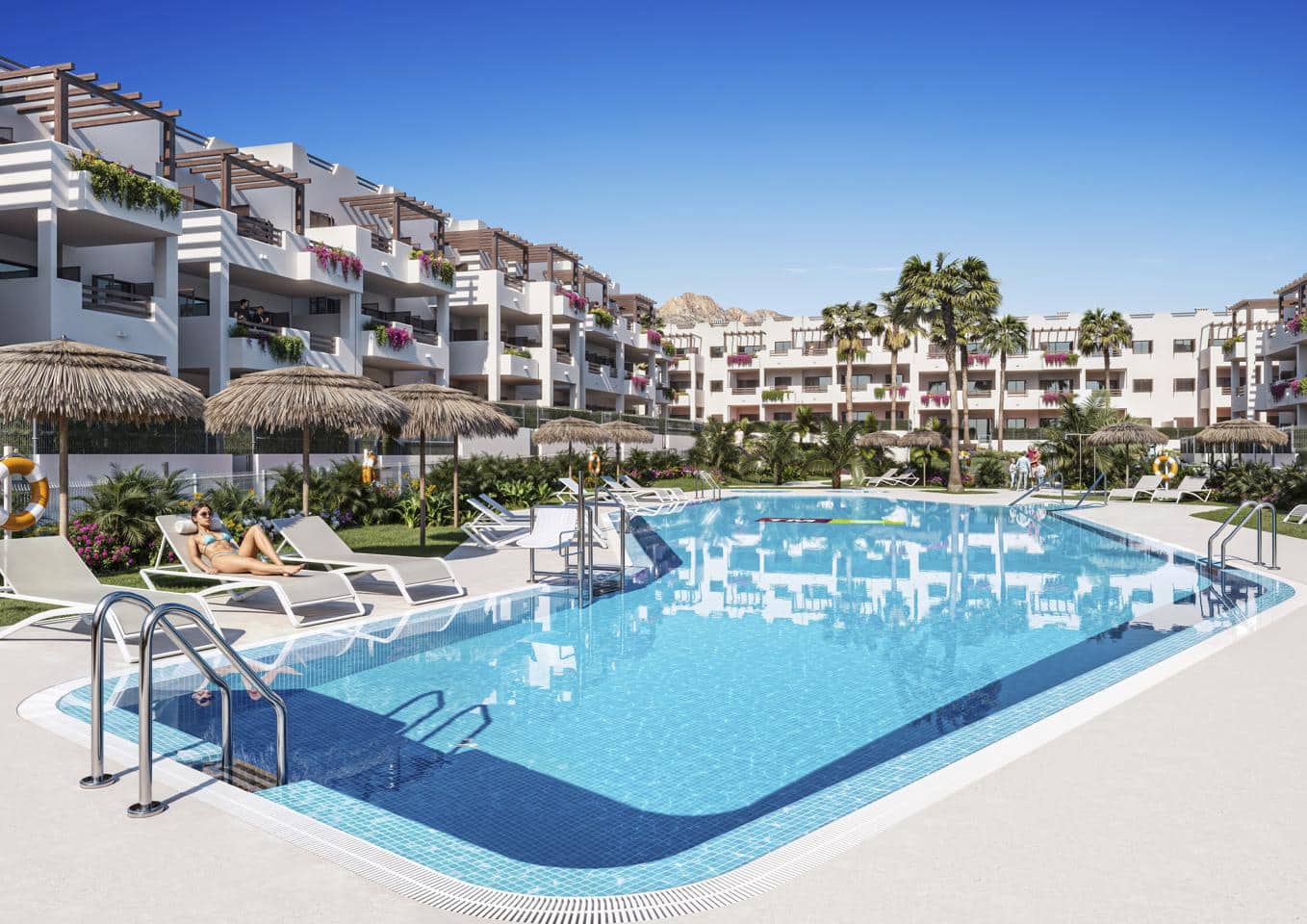 1 slaapkamer Bungalow te koop in San Juan de los Terreros met zwembad - € 182.000 (Ref: 10077228)