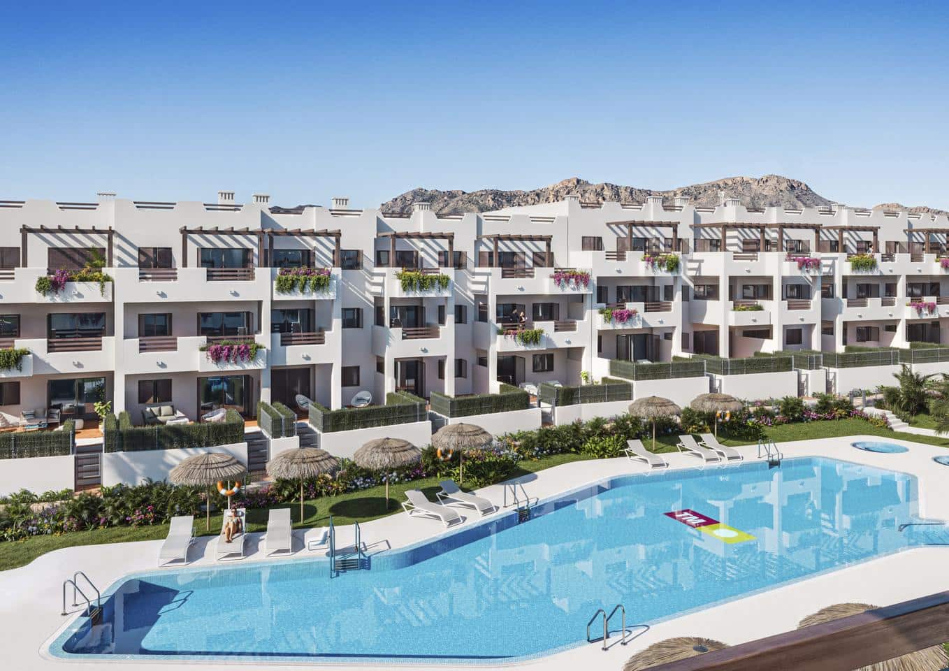 2 makuuhuone Bungalow myytävänä paikassa Pulpi mukana uima-altaan - 217 000 € (Ref: 10077297)